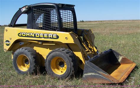 john deer skid steer 250|john deere 250 skid steer for sale.